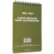 Mil-Tec Waterproof Notebook 100 x 150 mm (15981002)