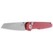MKM Miura Knife Red Aluminum, Stonewashed MagnaCut by Simone Tonolli (MK MI-ARD)