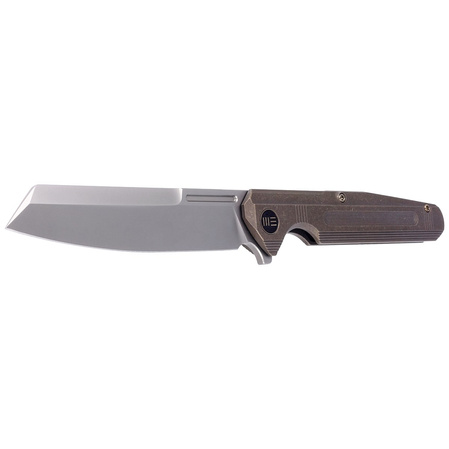 WE Knife Reiver LE No xxx/260 Bronze Titanium, Silver Bead Blasted CPM S35VN knife(WE16020-3)