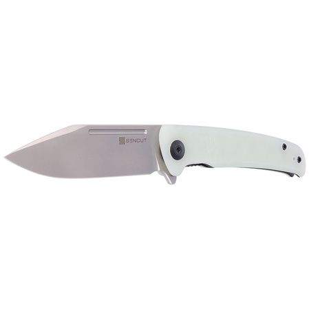 Nóż składany Sencut Brazoria Natural G10, Silver Bead Blasted D2 (SA12B)
