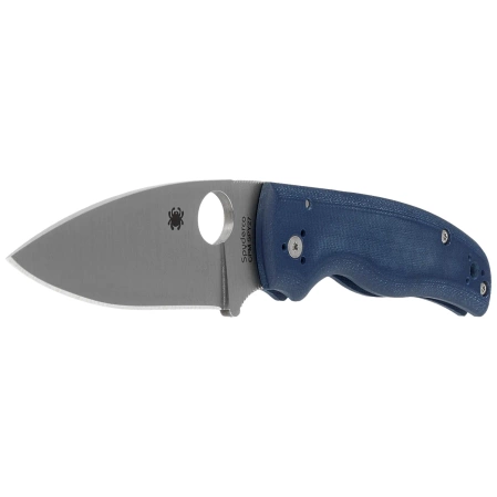 Nóż składany Spyderco Shaman Cobalt Blue G10, Satin CPM SPY27 by Sal Glesser (C229GPCBL)