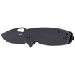 Kubey Knife Tityus Black G10, Dark Stonewashed D2 (KU322C)