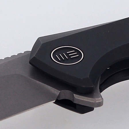 WE Knife Mote Black Titanium, Gray Stonewashed CPM S35VN by Ostap Hel (2005C)