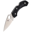 Spyderco DragonFly 2 Lightweight Black PlainEdge Knife (C28PBK2)