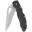 Spyderco Byrd Harrier 2 Black G-10, Combo Edge 8Cr13MoV (BY01GPS2)
