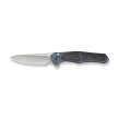 Nóż składany WeKnife 702XI LE No 148/150 Blue Integral Titanium/Shredded Carbon Fiber, Satin M390 (WE07B-1)