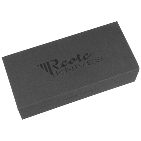 Nóż składany Reate Velocity Gray Titanium/Zircuti, Hand Satin Elmax by Tashi Bharucha