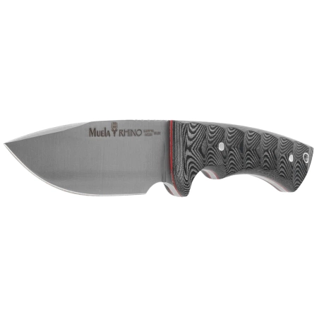 Nóż Muela Rhino-10SV.M/K Black Canvas Micarta, Satin X50CrMoV15