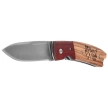 Nóż składany Martinez Albainox Bear Zebra Wood, Satin 3Cr13Mov (25079GR622)