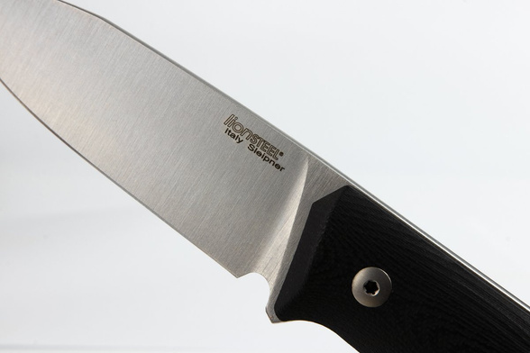 LionSteel Bushcraft G10 Black / Fixed Satin Blade (B35 GBK)
