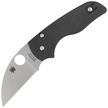 Spyderco Lil' Native Black G10, Satin CPM S30V by Eric Glesser (C230GPWC)