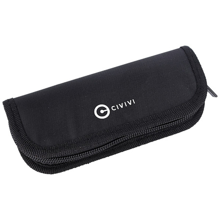 CIVIVI Knife Baklash Black G10, Satin Finish (C801C)