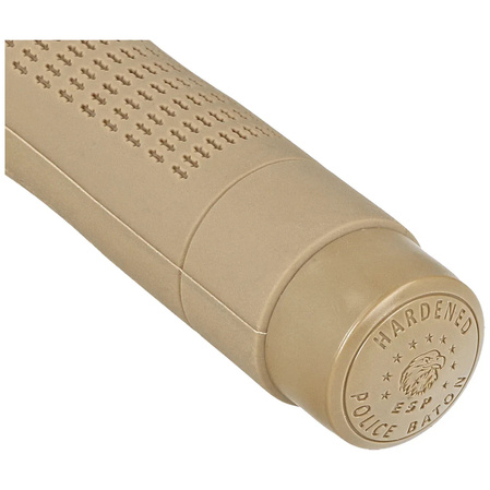 Pałka teleskopowa hartowana ESP Ergonomic 21'' Khaki (ExB-21HE-KH-BK BH-54)