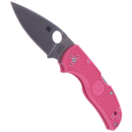 Spyderco Native 5 FRN Pink PlainEdge Knife (C41PPN5)