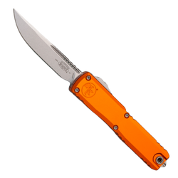 Nóż automatyczny OTF Microtech Ultratech Gen IV S/E Orange Aluminium, Stonewashed M390MK by Tony Marfione (11214-10OR)