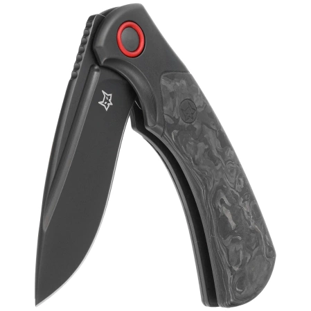 Nóż składany Fox 40th Anniversary Knife Marble Carbon Fiber, Black PVD M390 (FX-F2017 R)