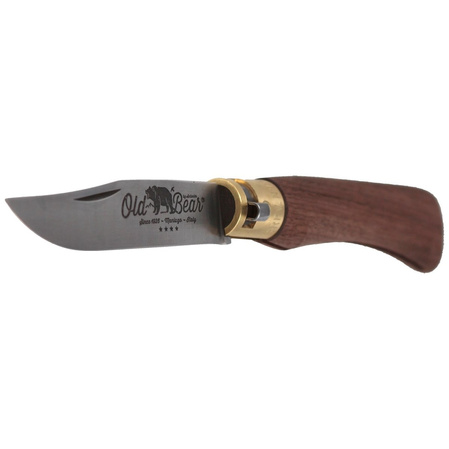 Nóż składany Antonini Old Bear Classical M Walnut Wood, Satin AISI 420 (9307/19_LN)