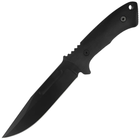 Spartan Blades Harsey Fighter Black Polymer, Black Powder 1095 Cro-Van by William W. Harsey Jr. (SBSL006BK)