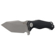 Kubey Knife Golf Black G10, Stonewashed AUS-10 (KU230E)