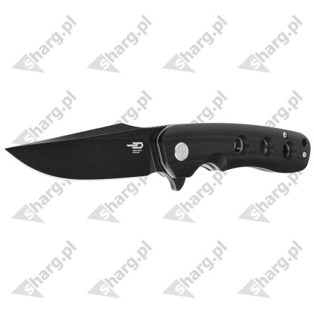 Nóż składany Bestech Arctic Black G10, Black Stonewashed D2 (BG33A-2)