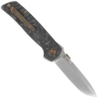 Fox Original Gangster LE No 336/350 Dark Matter Fat Carbon, Satin Elmax by Bob Terzuola Knife (FX-ATC-OG01 CFMC)