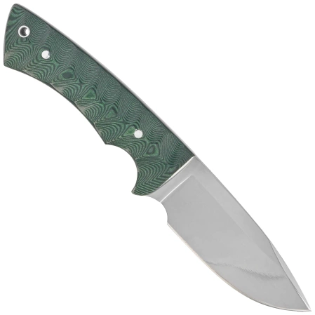 Muela Rhino-10G Green Canvas Micarta, Satin X50CrMoV15 knife
