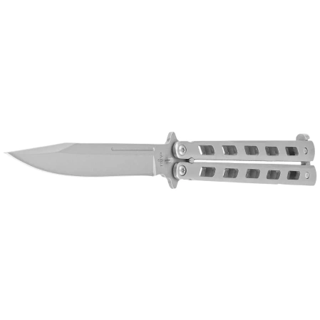 Nóż motylkowy Third Decor Habitat Balisong Stainless Steel, Satin (10967)