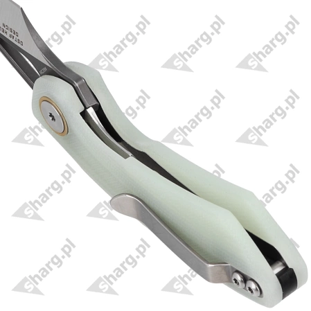 Bestech Bihai Jade G10, Grey DLC Stonewashed/Satin 14C28N by Ostap Hel Knife (BG53F)