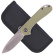 CIVIVI Knife Elementum Flipper Olive Micarta, Satin Finish (C907S)