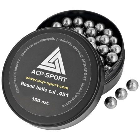 ACP-Sport .451 lead bullets, 100 pcs (JW451)
