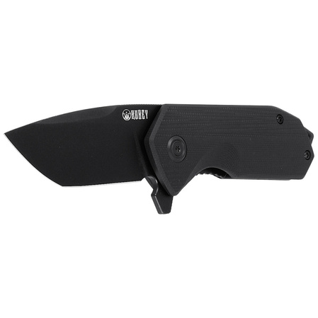 Nóż składany Kubey Campe Black G10, Dark Stonewashed D2 (KU203J)