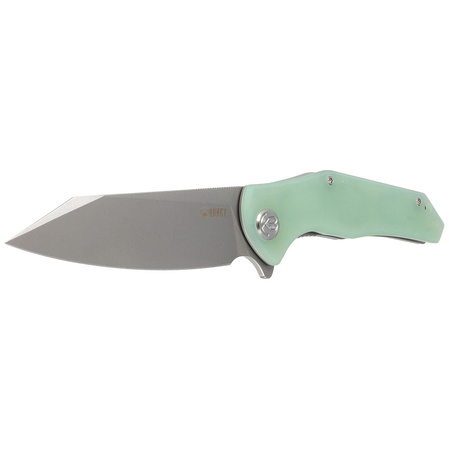 Nóż składany Kubey Flash Jade G10, Bead Blasted AUS-10 (KU158I)