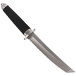Japanese Tanto Dagger Herbertz CJH Black Rubber, Satin 420 (581318)