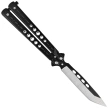 Nóż motylkowy Third Decor Habitat Balisong Black Stainless Steel, Two-Tone 420 (K2098)