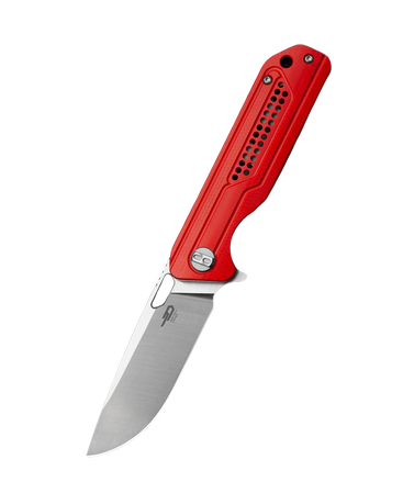 Nóż składany Bestech Circuit Red G10, Satin K110 (BG35C-1)