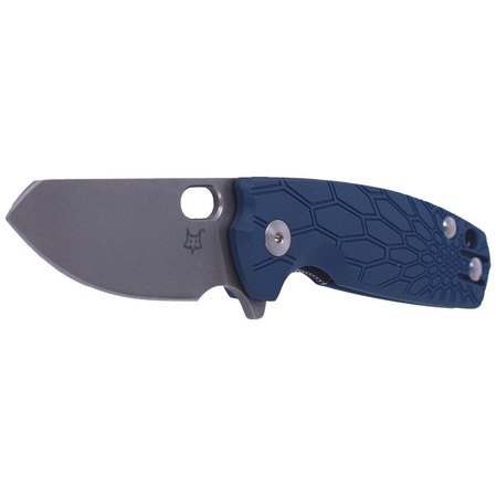 Nóż składany Fox Baby Core FRN Blue, Stonewashed N690 by Jesper Voxnaes (FX-608 BL)