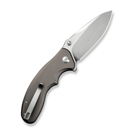 Sencut Cybrix Gray Aluminum, Satin 9Cr18MoV (S23098A-2)