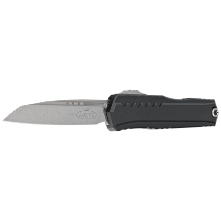 Nóż automatyczny OTF Microtech Cypher II S/E Black Aluminium, Stonewashed M390MK by Deryk Munroe and Tony Marfione (1241-10)