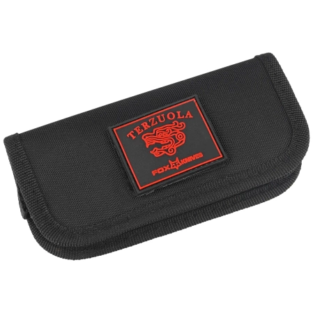 Fox Original Gangster LE No 346/350 Dark Matter Fat Carbon, Satin Elmax by Bob Terzuola Knife (FX-ATC-OG01 CFMC)