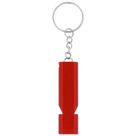 Brelok z gwizdkiem Barbaric Red Aluminium (16215-RD)