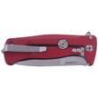 LionSteel SR22A Red Aluminum, Satin Sleipner by Molletta (SR22A RS)