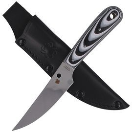 Nóż Spyderco Bow River Black/Gray G10, Satin 8Cr13MoV by Phil Wilson (FB46GP)