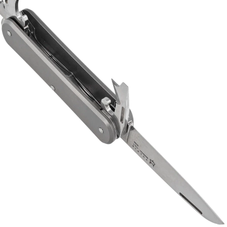 Scyzoryk Fox Vulpis S4 Sandblasted Titanium, Polished M390 (FX-VP130-S4 TI)