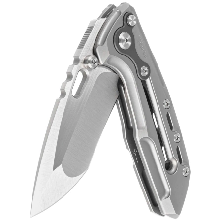 Reate T1000-V2 Gray Titanium/Zirconium Knife, Satin M390 by Alvin Lee