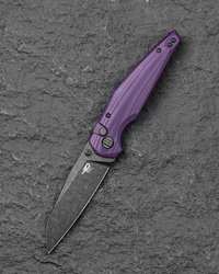 Bestech Snakebird Knife Purple G10, Stonewashed / Black PVD 14C28N (BG58E)
