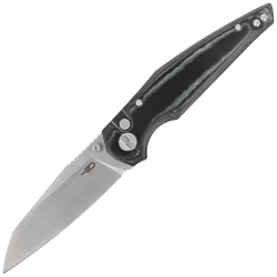 Bestech Snakebird Knife Green Micarta, Stonewashed / Satin 14C28N (BG58A)