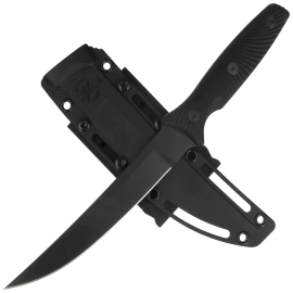 Spartan Blades Ronin Torii Knife Black G10, Black D2 by Tu Lam (SBBL4BKBK)