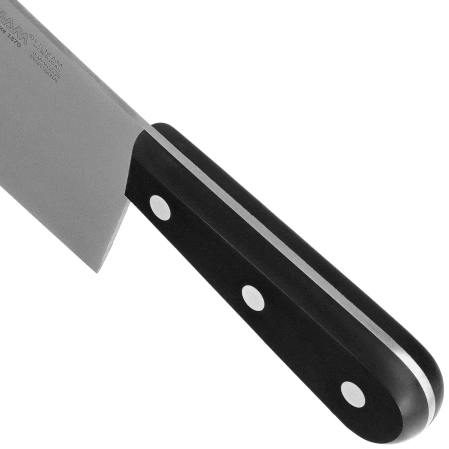 MAM Small Cleaver Black Polymer, Polished X39Cr13 (705)