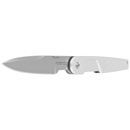 Nóż składany Extrema Ratio LKU01 Urban Sideral Gray Aluminium, Sandblast N690 by Danilo Rossi (04.1000.0243/U/SD-ARG)
