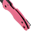 Nóż składany Spyderco MicroJimbo Sprint Run Pink G10, Black DLC CPM S30V by Michael Janich (C264GPNBKP)